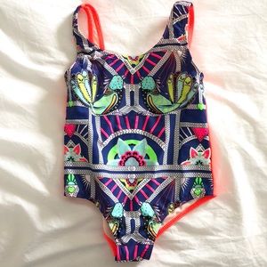 Mara Hoffman j.crew girls swimsuit Size 4/5
